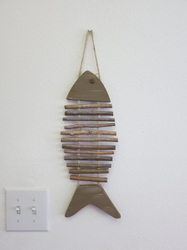 fish wall sculpture